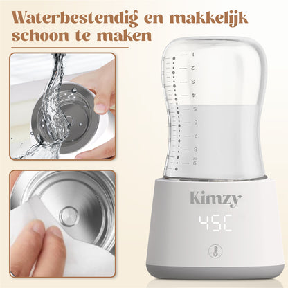 Kimzy® Flessenwarmer voor Onderweg – Wit